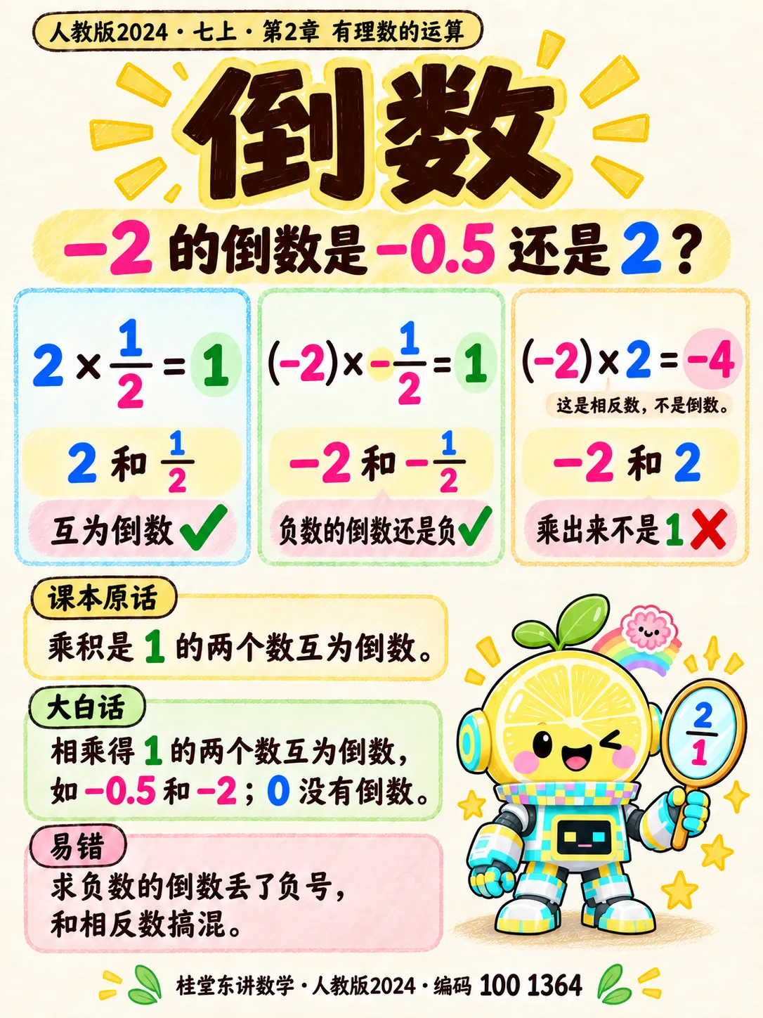 知识卡：倒数
