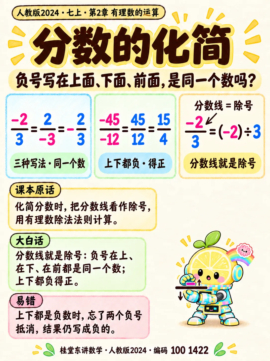 知识卡：分数的化简
