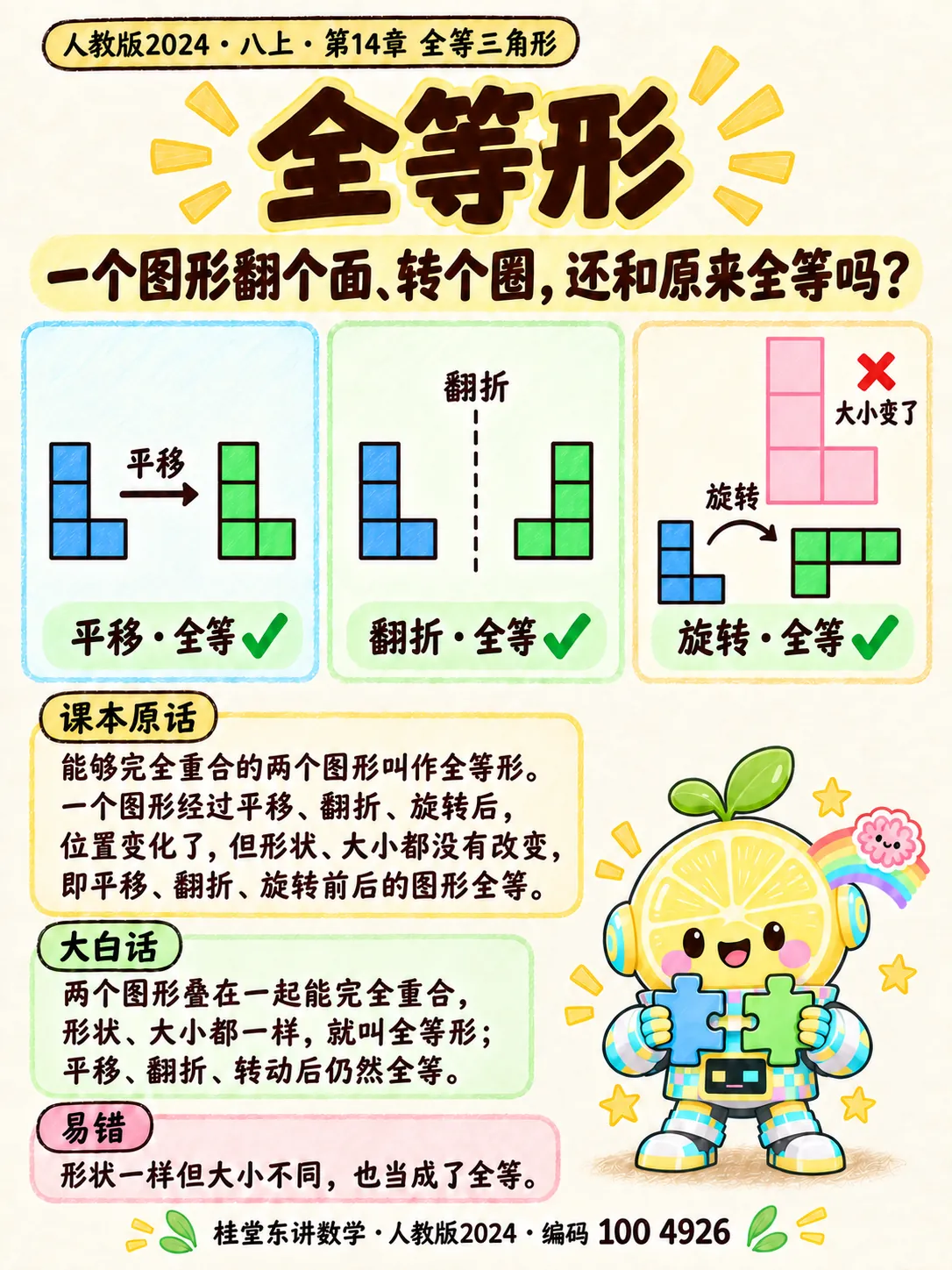 知识卡：全等形