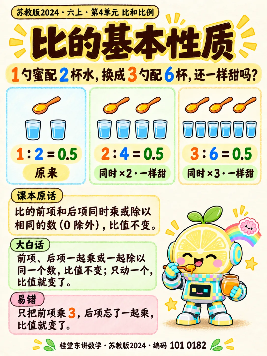 知识卡：比的基本性质